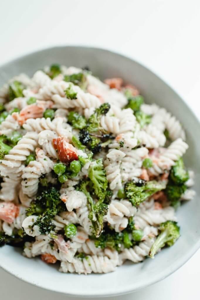 Smoked Salmon Fettuccine Alfredo Simply Real Health